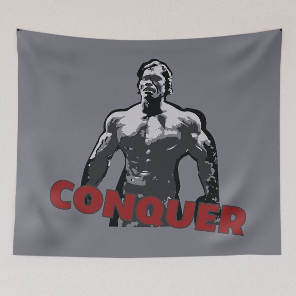 Item preview, Gym Shirt - Conquer designed and sold by WaltArt.