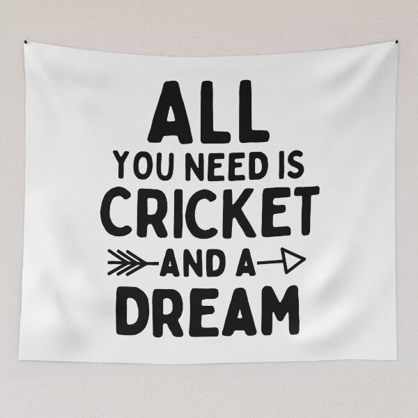 Item preview, All you need is cricket and a dream designed and sold by TheGreenGoat.
