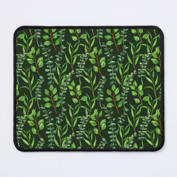 Item preview, Eucalyptus on dark green designed and sold by Katerina Mitkova Kirilova.