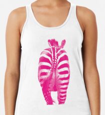 Zebra 04 Racerback Tank Top