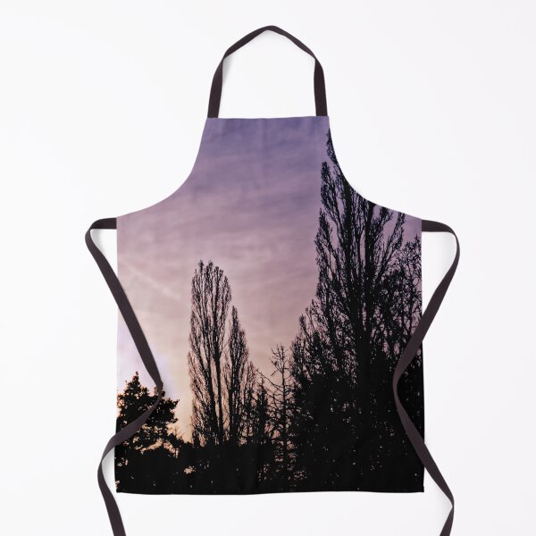 Item preview, A colorful sunset behind the trees in the nature designed and sold by knowswhathesees.