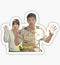 Jazz hands Sticker