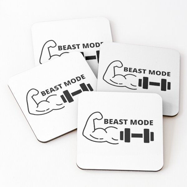 Item preview, Beast Mode Gym Workout Design designed and sold by dominikz96.