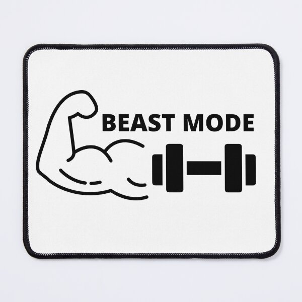 Item preview, Beast Mode Gym Workout Design designed and sold by dominikz96.