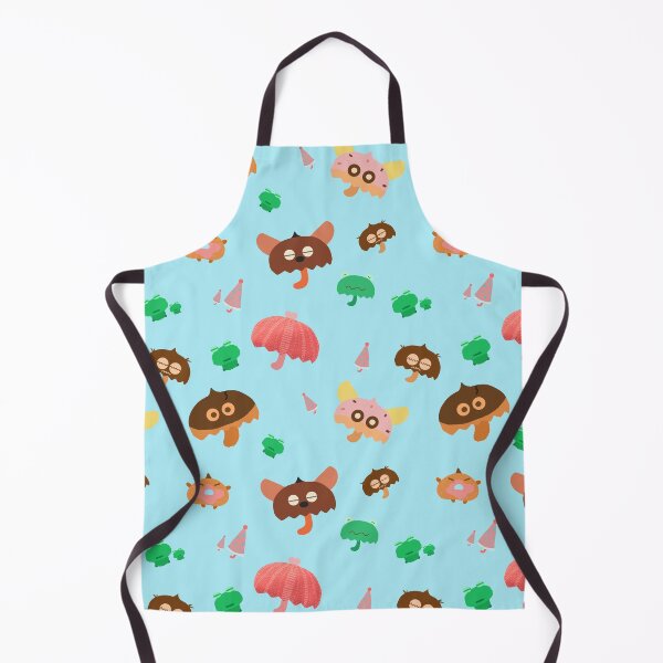 Item preview, In the Rain- Mushroom Umbrellas Pattern- Baby Blue designed and sold by MILdecals.