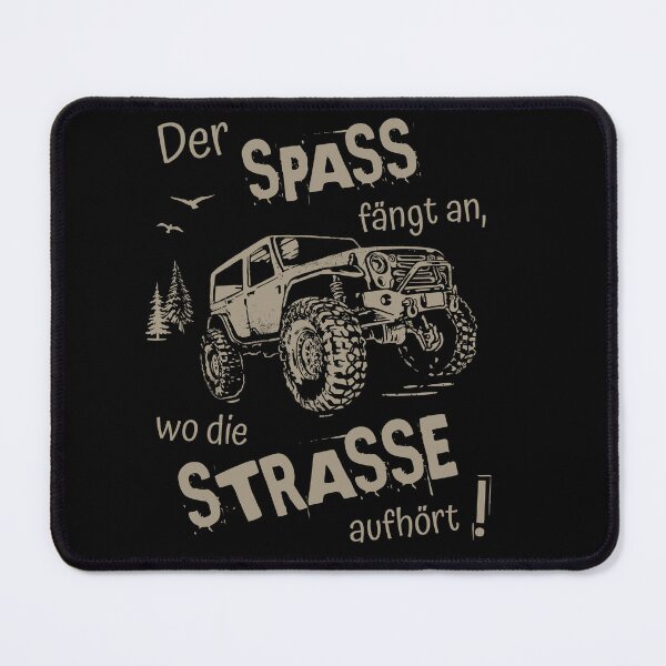 Item preview, Off-Road - The fun begins where the road ends designed and sold by Shirt-Designs.