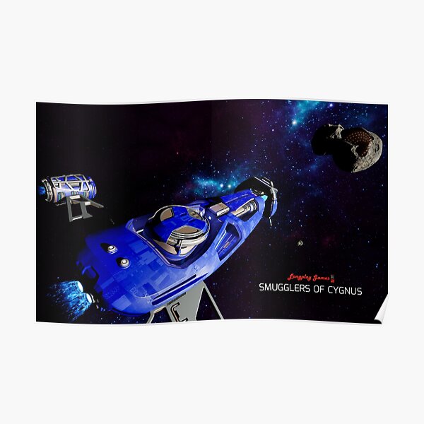 Smugglersof Cygnus Alpha Launch Poster
