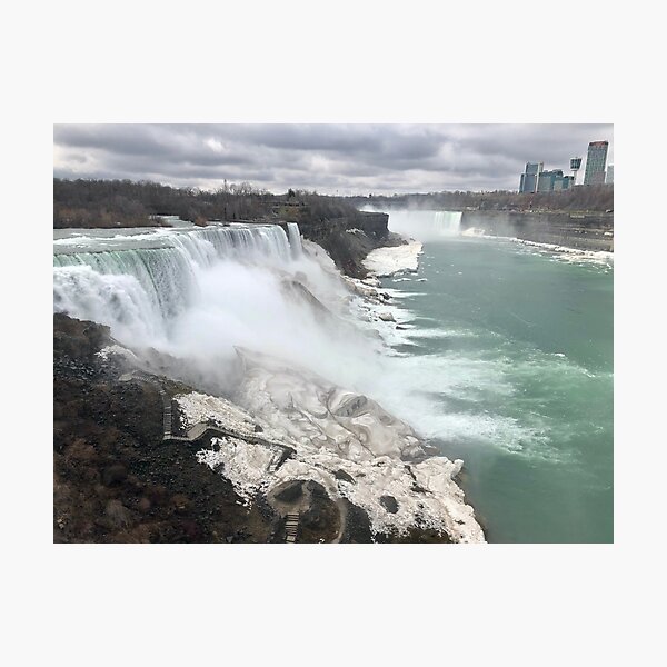 Item preview, Niagara Falls in the Winter designed and sold by SunnyDesignsCo.