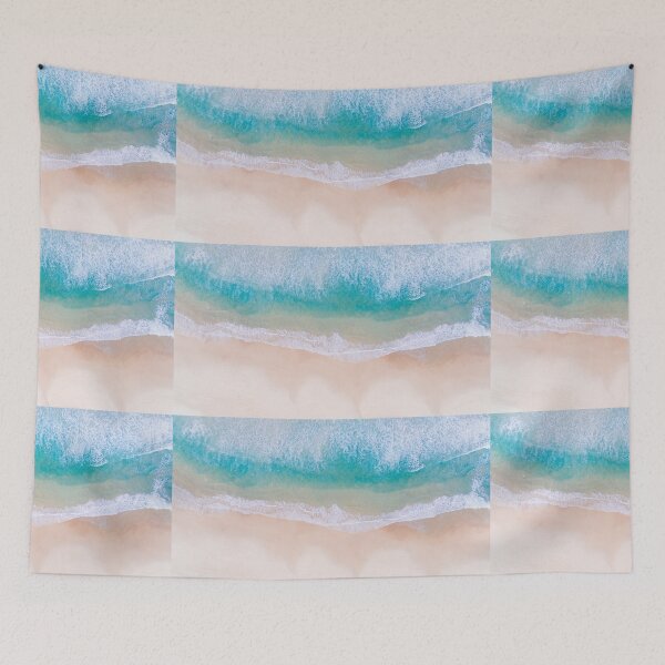 Item preview, Beautiful Tropical Beach, Ocean Waves designed and sold by newburyboutique.