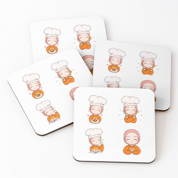 Item preview, Hijabi cook designed and sold by Inspiro Studio.