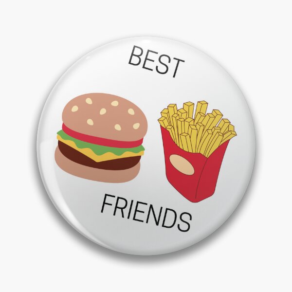 Item preview, Best Friends Hamburger French Fries designed and sold by dominikz96.