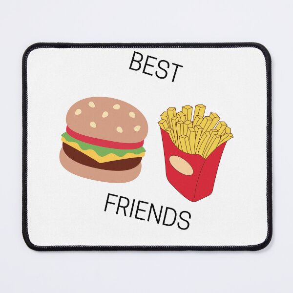 Item preview, Best Friends Hamburger French Fries designed and sold by dominikz96.