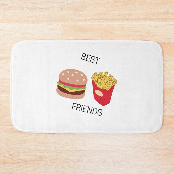 Item preview, Best Friends Hamburger French Fries designed and sold by dominikz96.