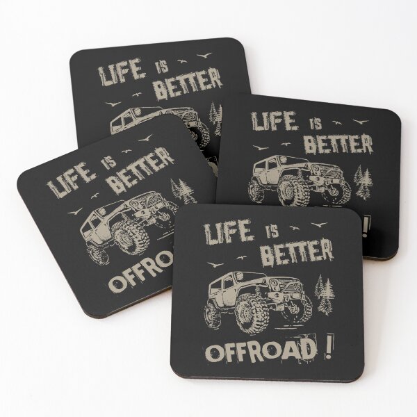 Item preview, Off-road 4x4 Life Is Better Offroad -Adventure 4WD designed and sold by Shirt-Designs.