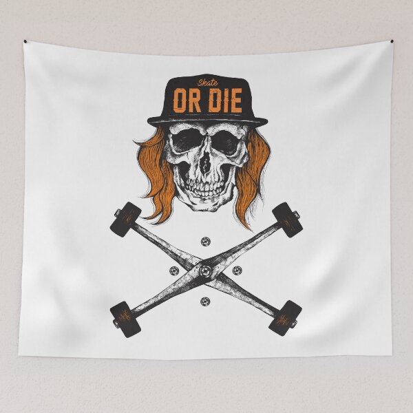 Item preview, Skull Boarder designed and sold by cesarcartum.
