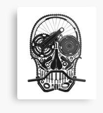 Radfahren in meinen Knochen Metalldruck