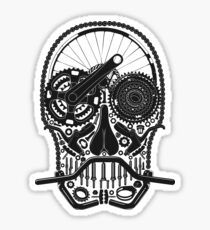 Cycling in my bones Sticker