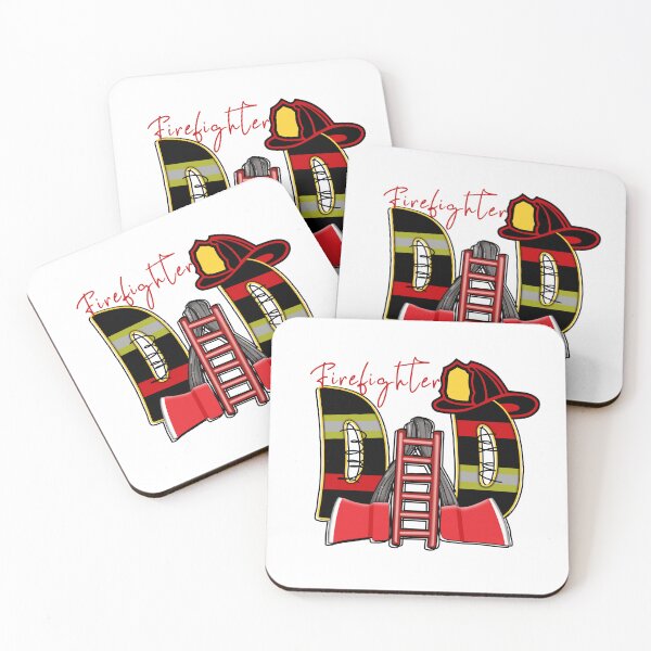Item preview, FIRE FIGHTER DAD designed and sold by OverbeeDesigns.
