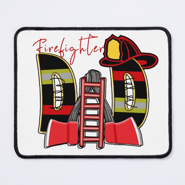 Item preview, FIRE FIGHTER DAD designed and sold by OverbeeDesigns.