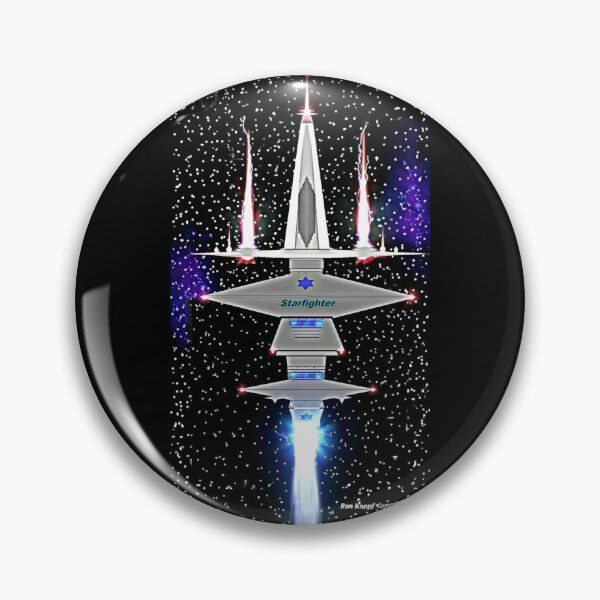 Artikelvorschau, Kosmische Kunst // Galaxion Warbirds /// Skyborg Starfighter (Draufsicht) entworfen und verkauft von Imagin8er.