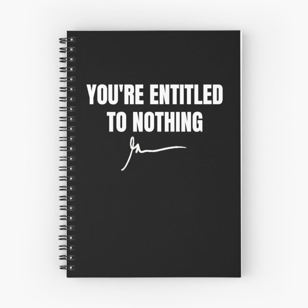 Item preview, youre entitled to nothing designed and sold by RedRogner.