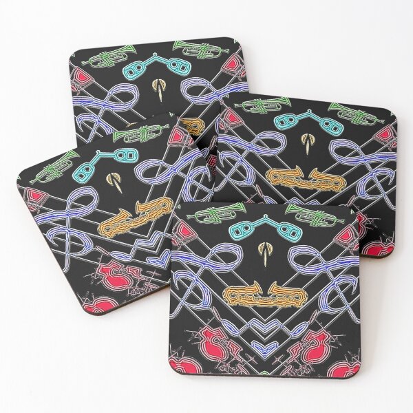 Item preview,  FUNNY ABSTRACT MUSIC INSTRUMENTS PATTERN - JAZZ CLASSIC INSTRUMENTS ORCHESTRA 4. designed and sold by Ralek.