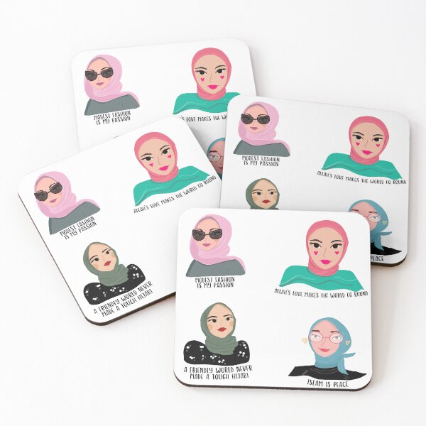 Item preview, Types of hijabis designed and sold by Inspiro Studio.