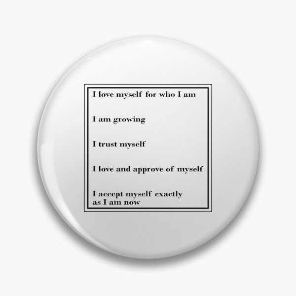 Artikelvorschau, Selbstbild - Positive Affirmationen entworfen und verkauft von Inspirationmotivation.
