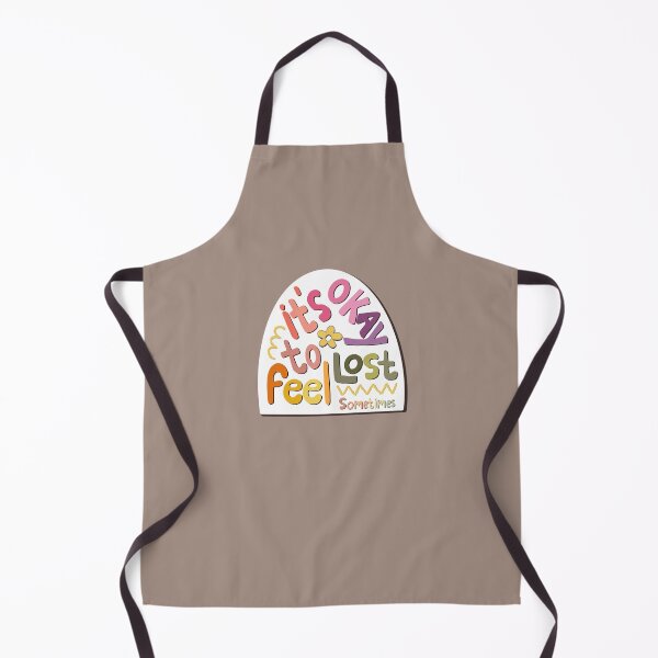 Item preview, It’s ok to feel lost sometimes quote with colorful text design designed and sold by DDalaland.