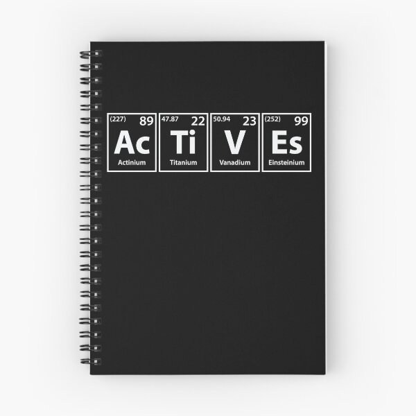 Item preview, Actives (Ac-Ti-V-Es) Periodic Elements Spelling designed and sold by cerebrands.