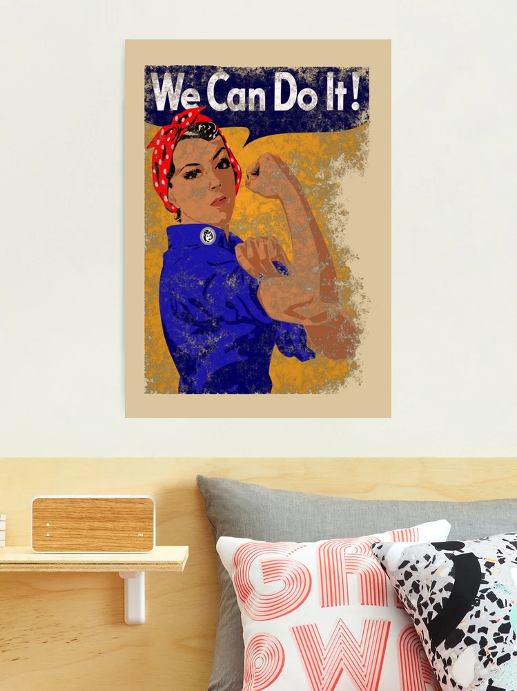 Rosie The Riveter We Can Do It - WWII Icon Photographic Print for Sale by  molamode