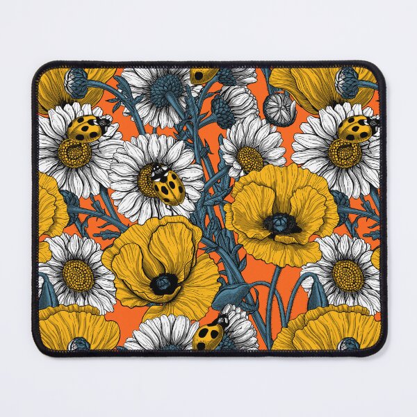 Item preview, The meadow in yellow and orange designed and sold by Katerina Mitkova Kirilova.
