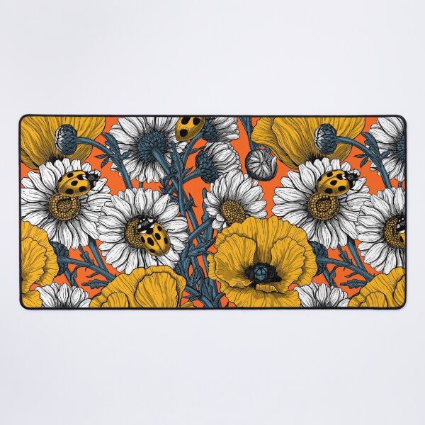 Item preview, The meadow in yellow and orange designed and sold by Katerina Mitkova Kirilova.