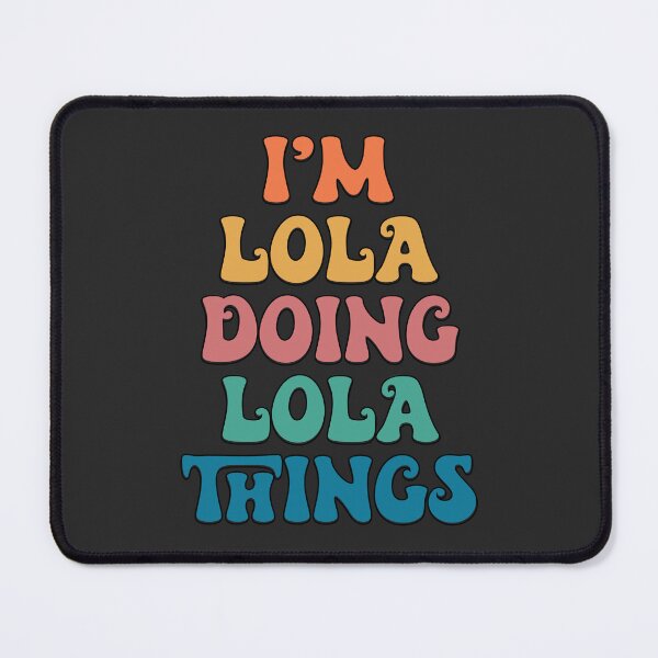 Item preview, Lola Funny Retro First Name designed and sold by Americandude.