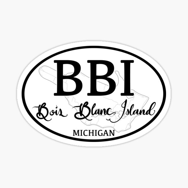 Item preview, L'île Bois Blanc designed and sold by mritt.