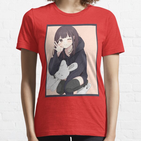 Camiseta chica anime enfermera estilo Pastel Menhera Chan