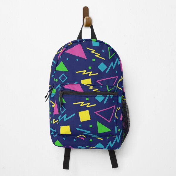 Item preview, 90s Navy and Neon Geometric designed and sold by 90sAlien.