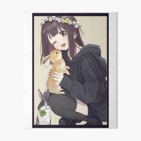 Anime Menhera chan sad why | Photographic Print