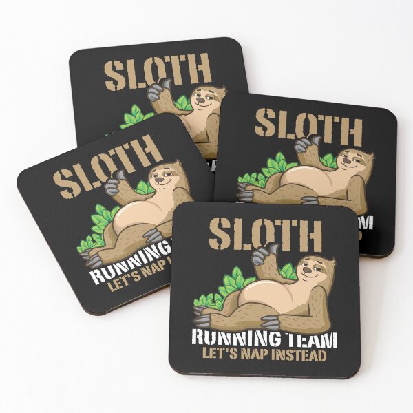 Item preview, sloth runing team let's nap insted designed and sold by Fislux.