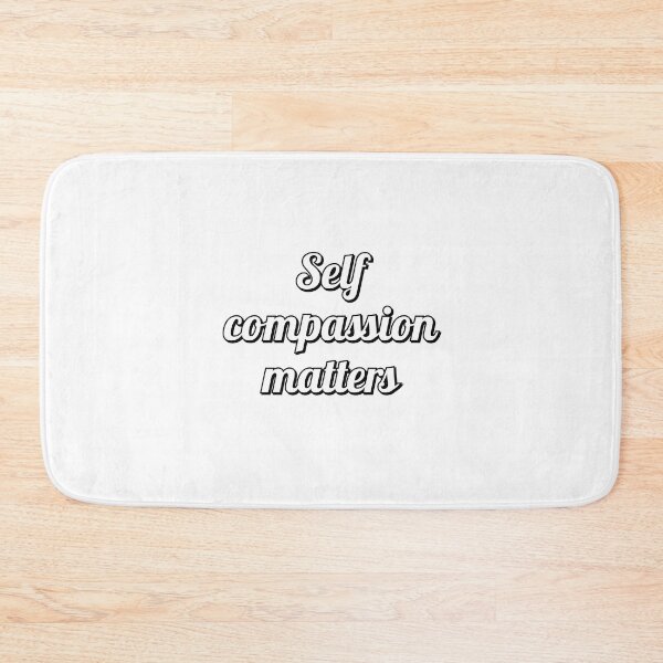 Item preview, Self compassion matters - positive affirmations for self love designed and sold by Inspirationmotivation.