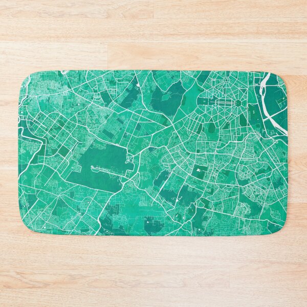 Item preview, New Delhi City Map of India - Watercolor designed and sold by deMAP.