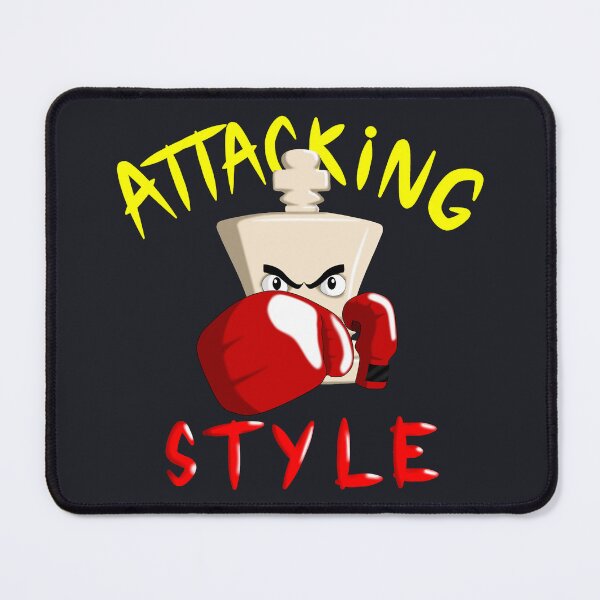 Item preview, Chess King Attacking Style designed and sold by BadassChess.