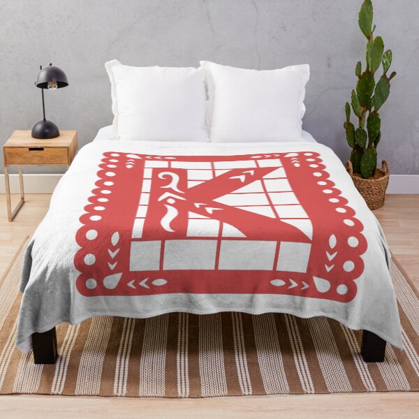 Item preview, Art Nouveau Letter K, Papel Picado, Ornamental Letter K, Mexican Art designed and sold by PROMEN Creativity.