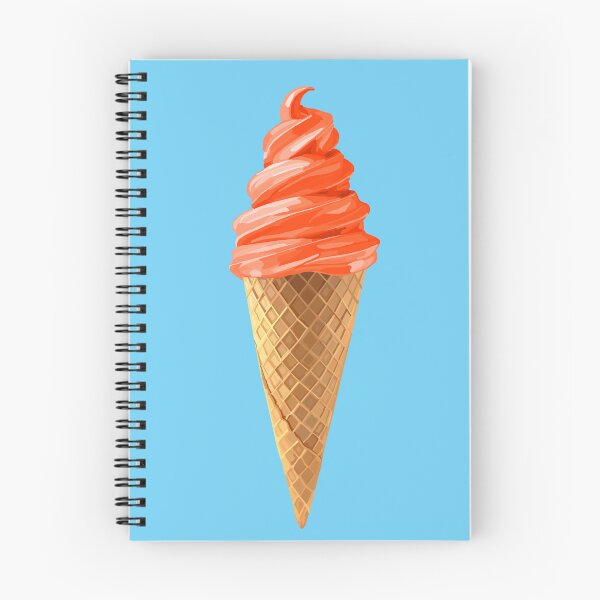 Item preview, Orange Sherbet Soft Serve Ice Cream Cone designed and sold by Deborah Camp.