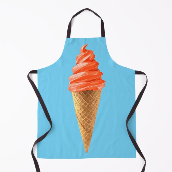Item preview, Orange Sherbet Soft Serve Ice Cream Cone designed and sold by Deborah Camp.