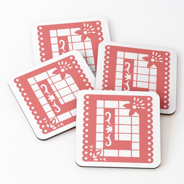 Item preview, Art Nouveau Letter L, Papel Picado, Ornamental Letter L, Mexican Art designed and sold by PROMEN Creativity.