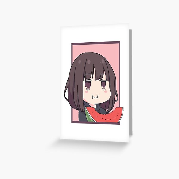 Menhera-Chan Greeting Card by dauerstandby