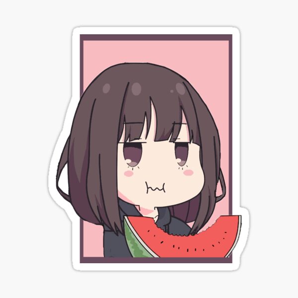 Menhera Chan Sticker for Sale by nombebah