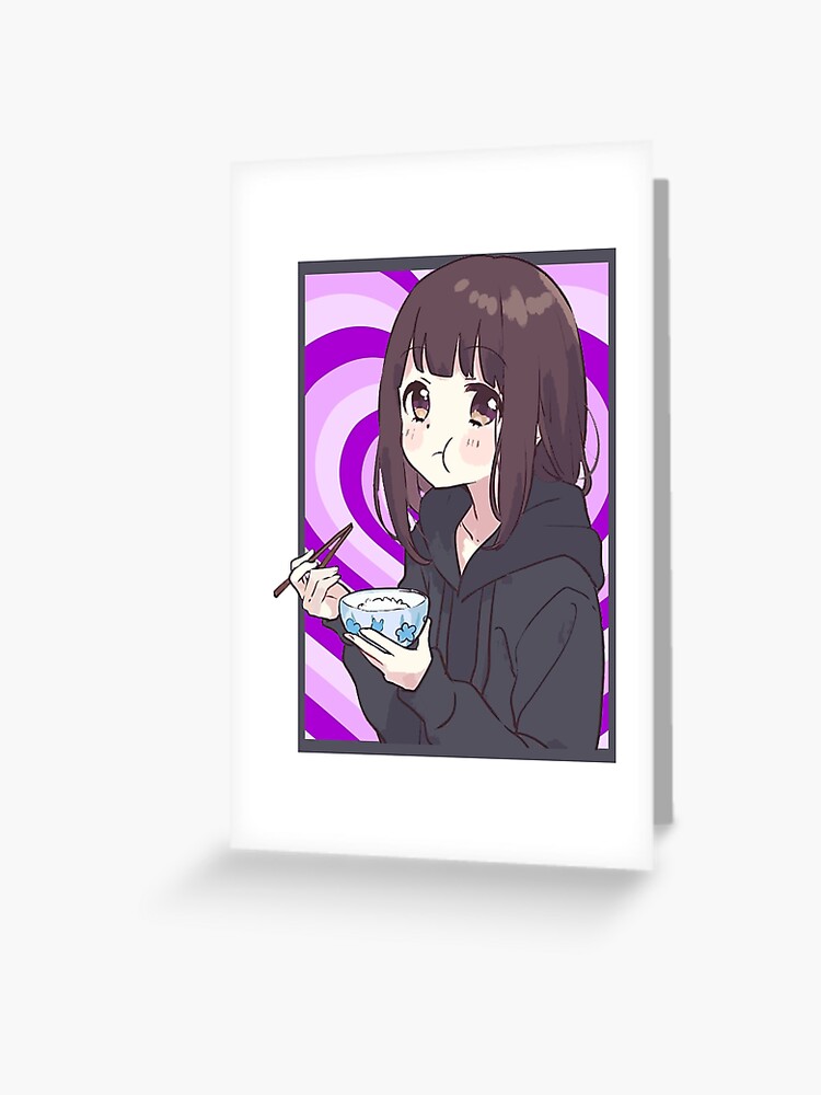 Cute girl menhera kurumi Greeting Card for Sale by Julia-Jeon