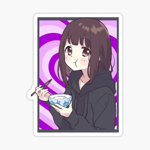 Cute girl menhera kurumi Sticker for Sale by Julia-Jeon